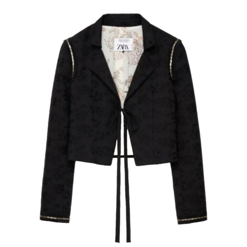 NWOT Zara Limited Edition Cropped Jacket